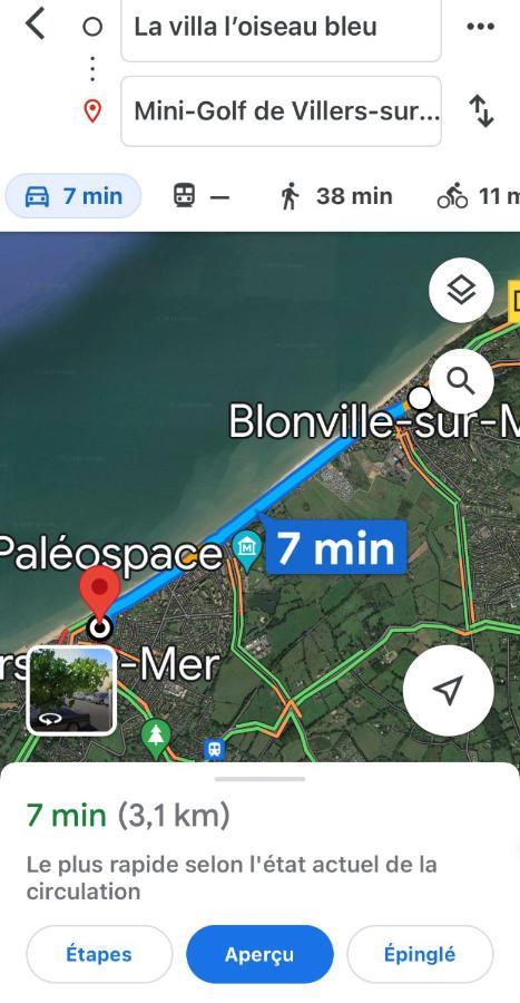 La Villa L'Oiseau Bleu Proche De La Plage Et De Deauville !!! Awards 2025 Blonville-sur-Mer Exteriér fotografie