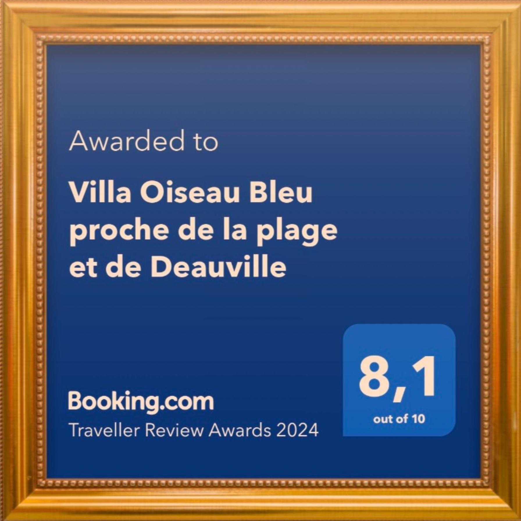 La Villa L'Oiseau Bleu Proche De La Plage Et De Deauville !!! Awards 2025 Blonville-sur-Mer Exteriér fotografie